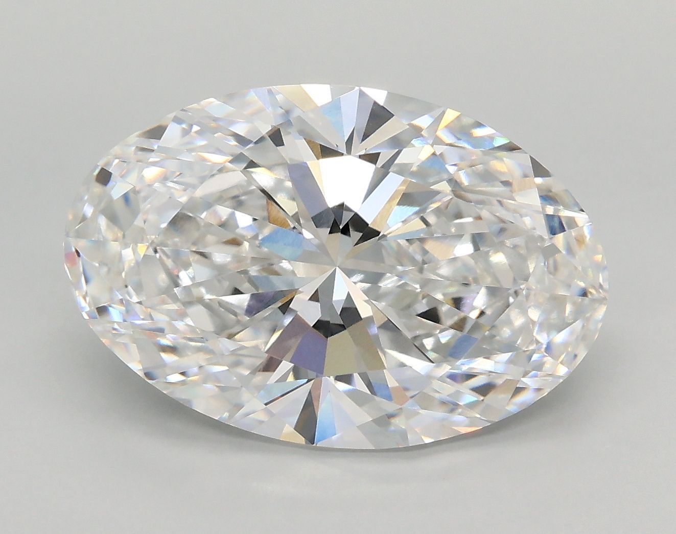 4.85 ct. oval Lab Grown Diamond front image