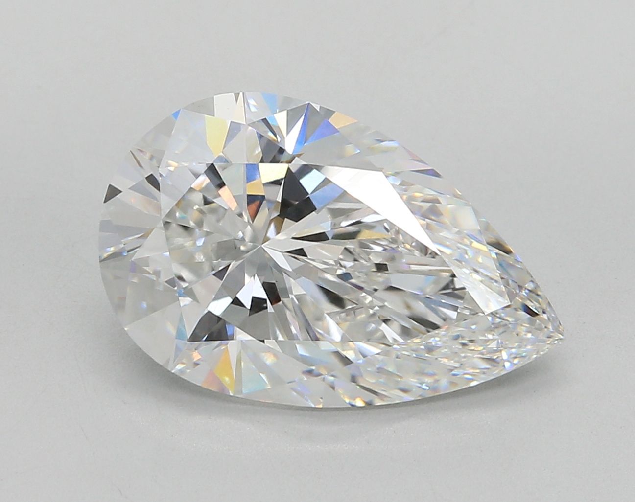 6.55 ct. pear Lab Grown Diamond front image