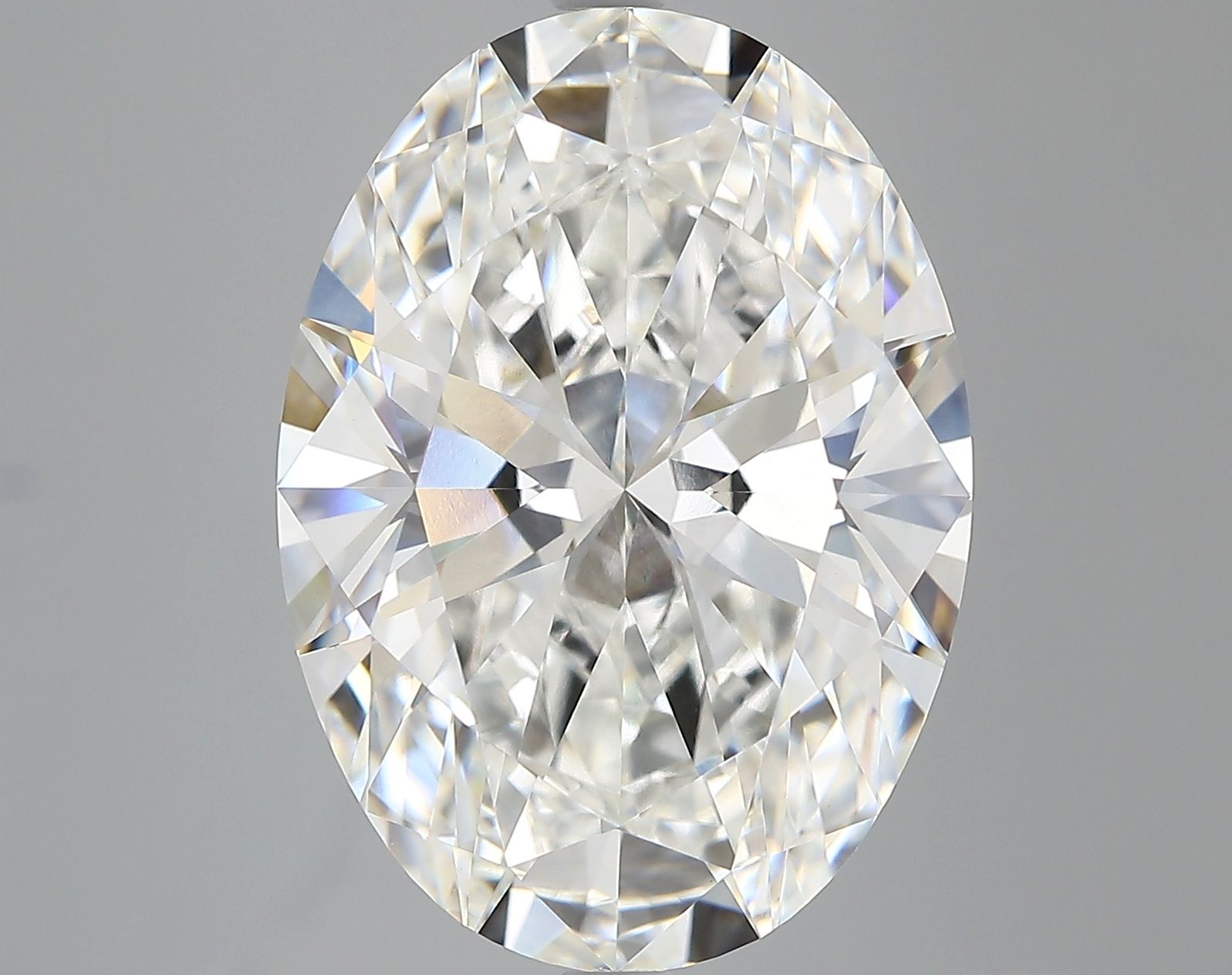 9.06 ct. oval Lab Grown Diamond front image