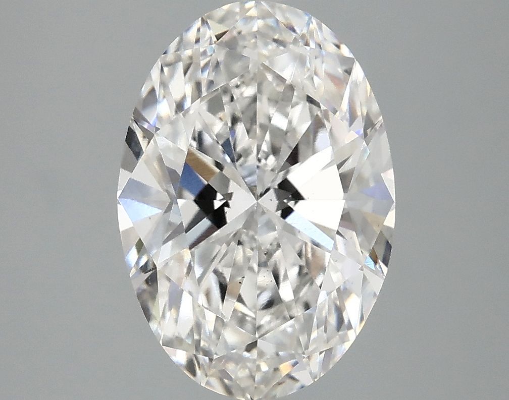 3.02 ct. oval Lab Grown Diamond front image