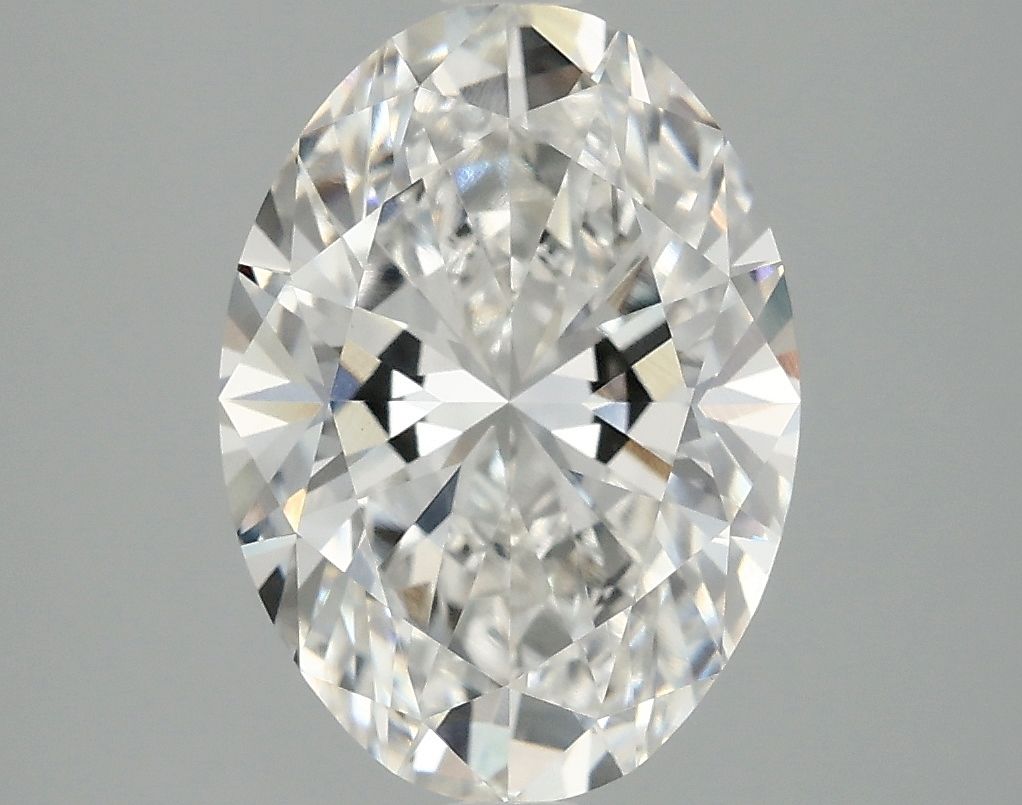 3.03 ct. oval Lab Grown Diamond front image