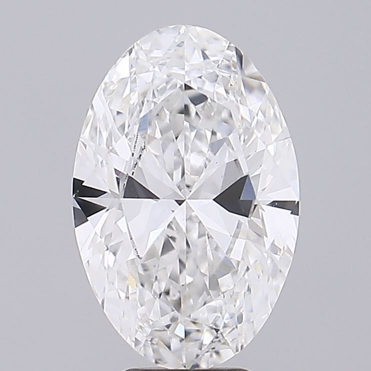4.03 ct. oval Lab Grown Diamond front image