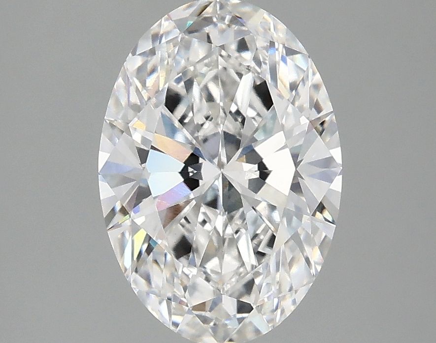 2.07 ct. oval Lab Grown Diamond front image