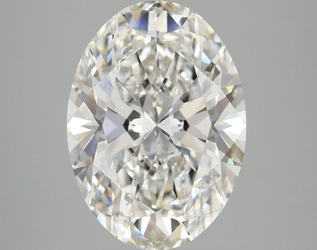 4.10 ct. oval Lab Grown Diamond front image