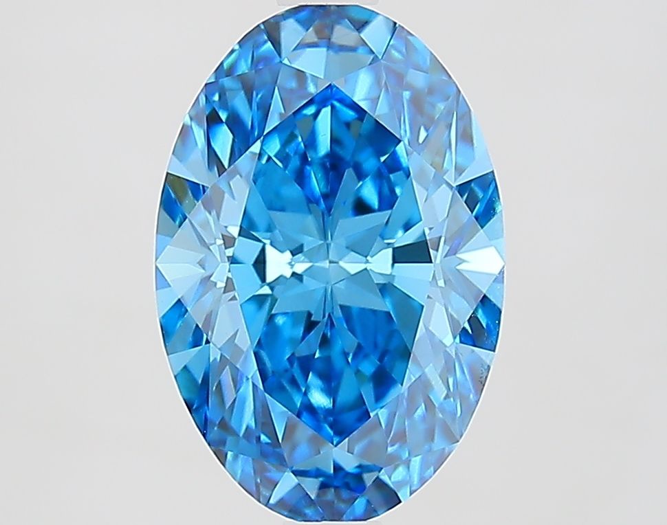 2.65 ct. oval Lab Grown Diamond front image