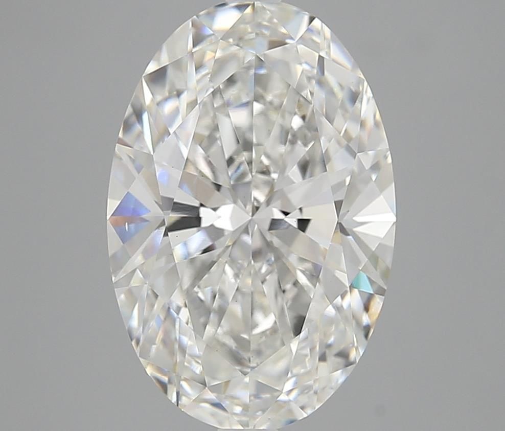 5.00 ct. oval Lab Grown Diamond front image