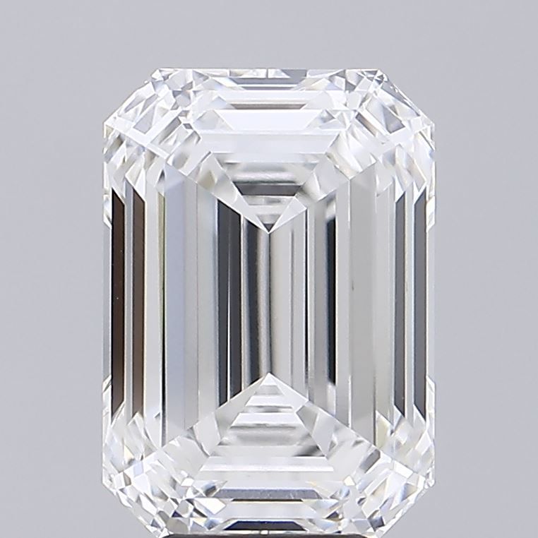 7.08 ct. emerald Lab Grown Diamond front image