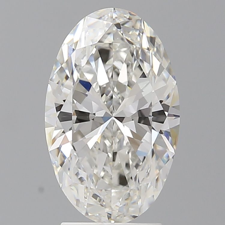 3.10 ct. oval Lab Grown Diamond front image