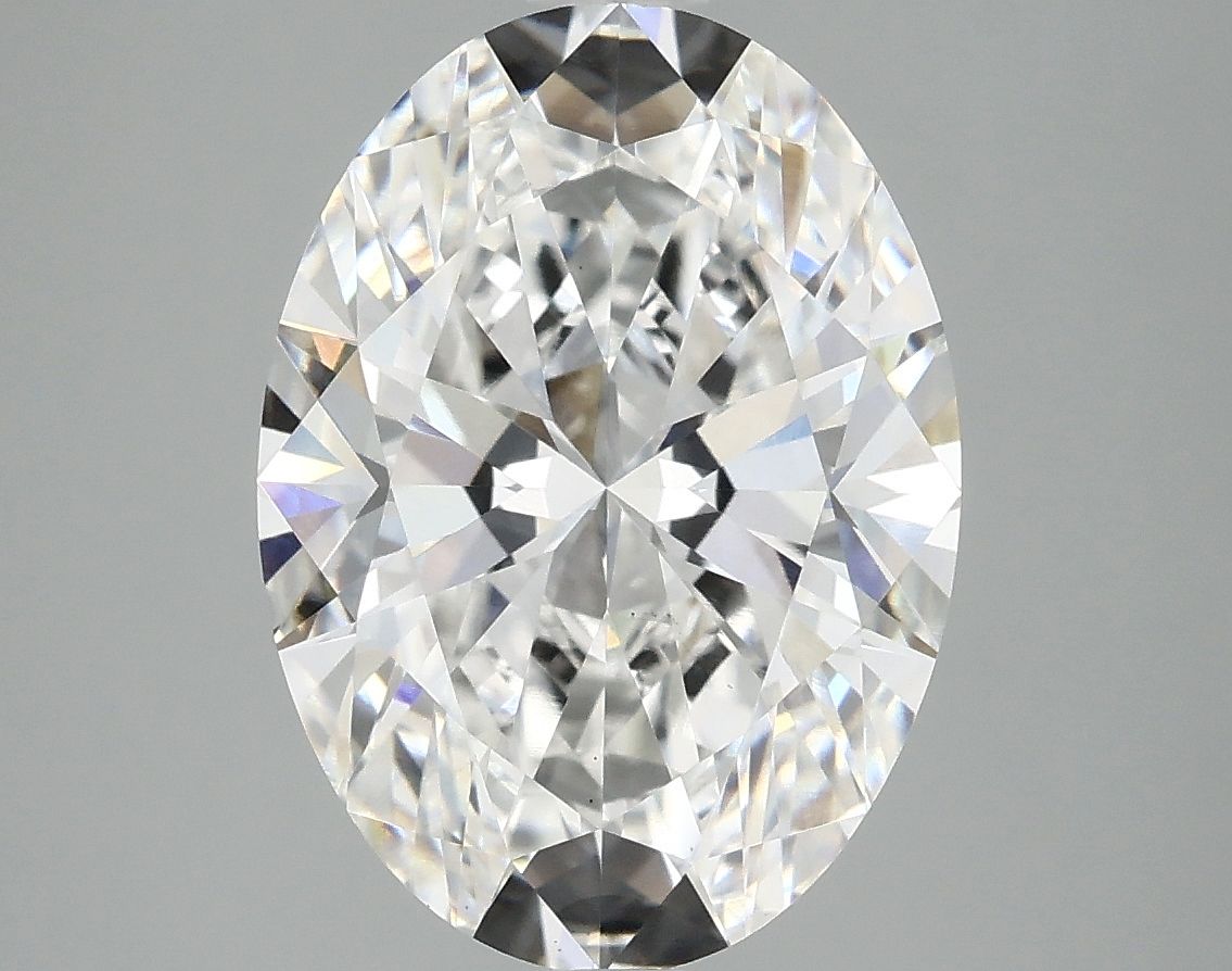 4.05 ct. oval Lab Grown Diamond front image