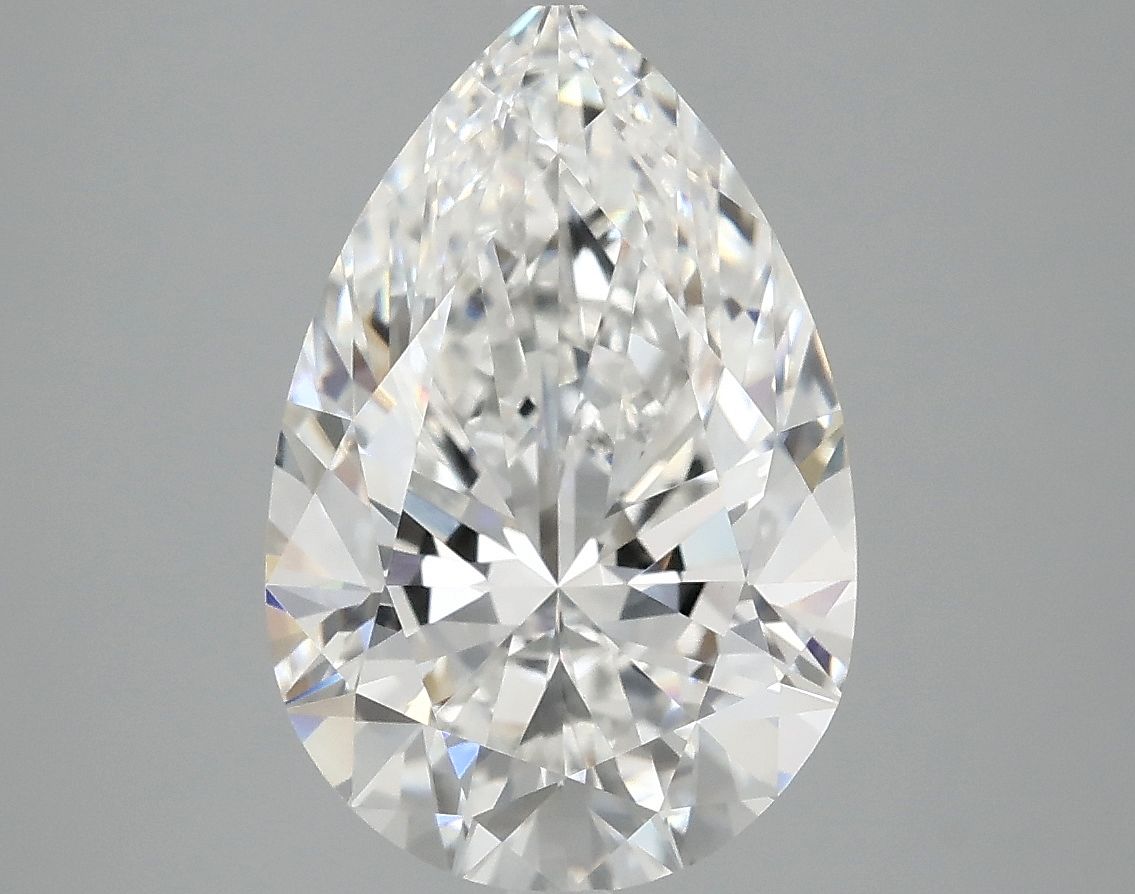 3.96 ct. pear Lab Grown Diamond front image
