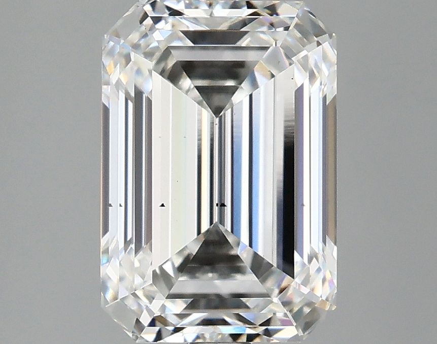 3.04 ct. emerald Lab Grown Diamond front image