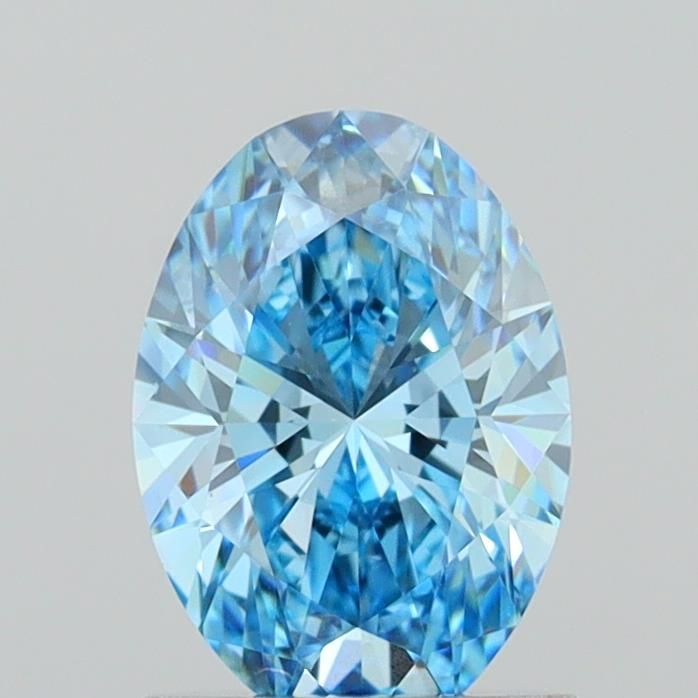 1.24 ct. oval Lab Grown Diamond front image