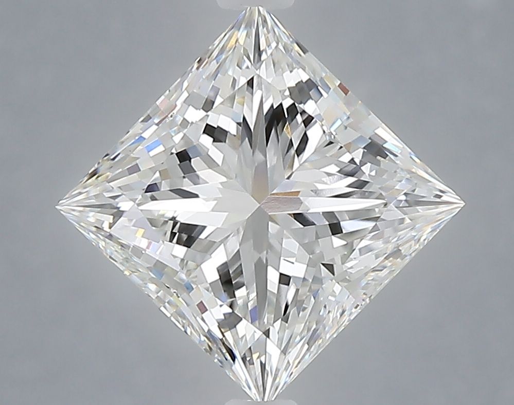 3.08 carat f VVS2 EX Cut IGI princess diamond