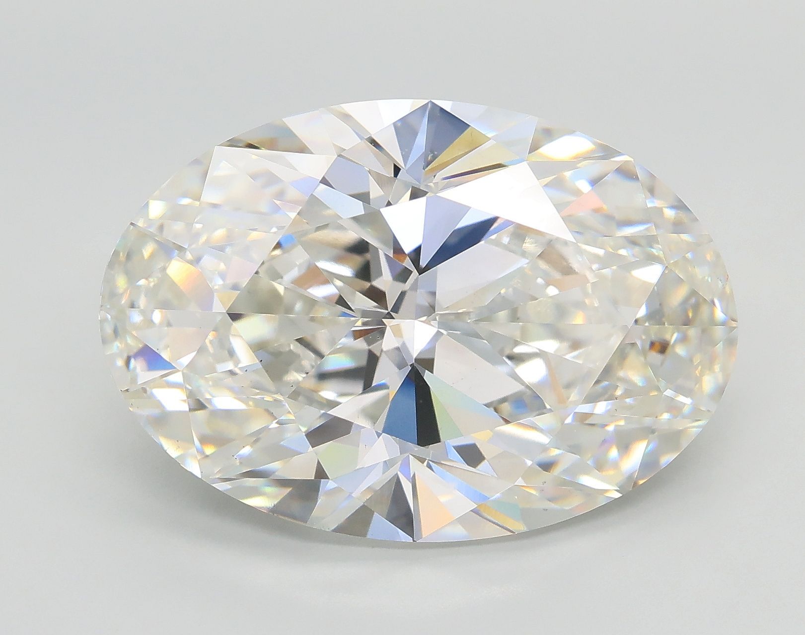 10.02 ct. oval Lab Grown Diamond front image