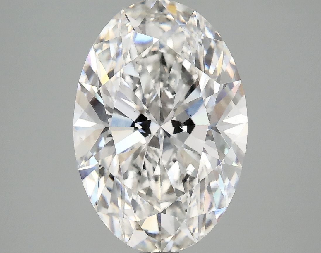 4.02 ct. oval Lab Grown Diamond front image