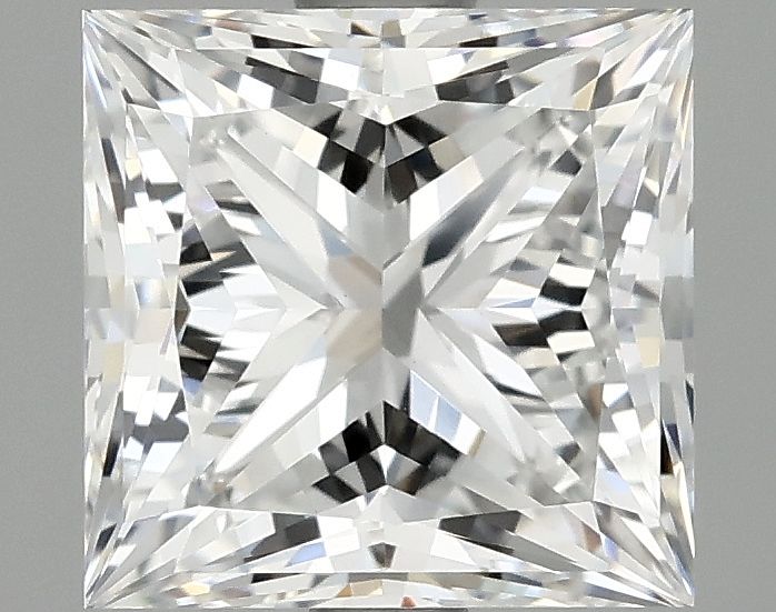 2.09 ct. princess Lab Grown Diamond front image