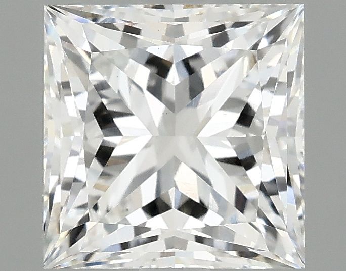 2.10 ct. princess Lab Grown Diamond front image
