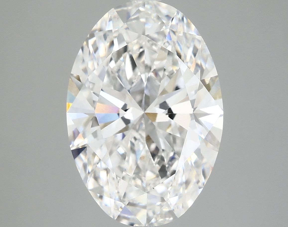 3.95 ct. oval Lab Grown Diamond front image
