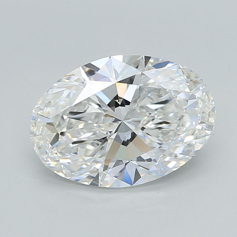 2.55 ct. oval Lab Grown Diamond front image