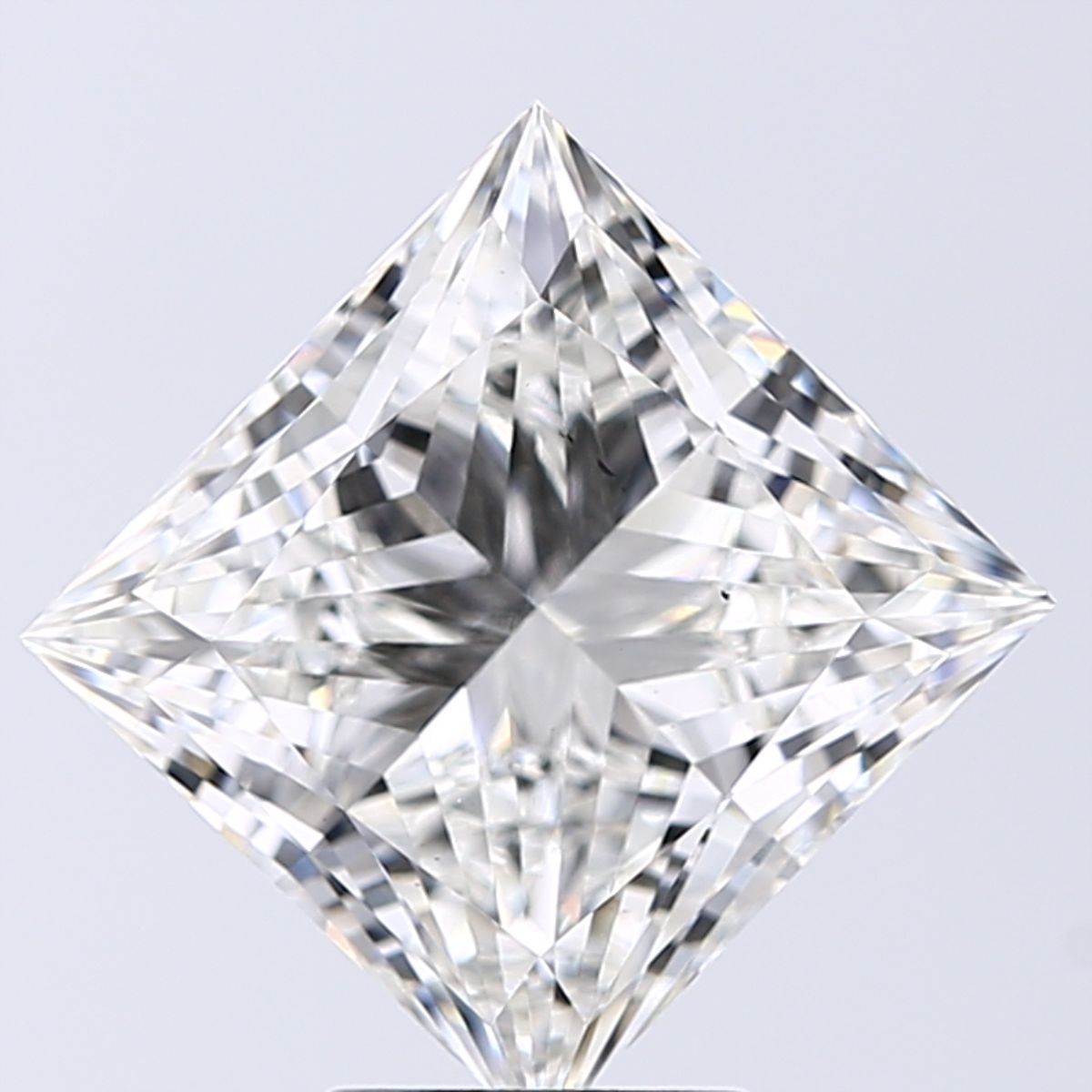 5.04 ct. princess Lab Grown Diamond front image