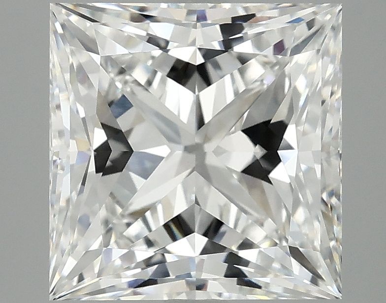 4.08 ct. princess Lab Grown Diamond front image