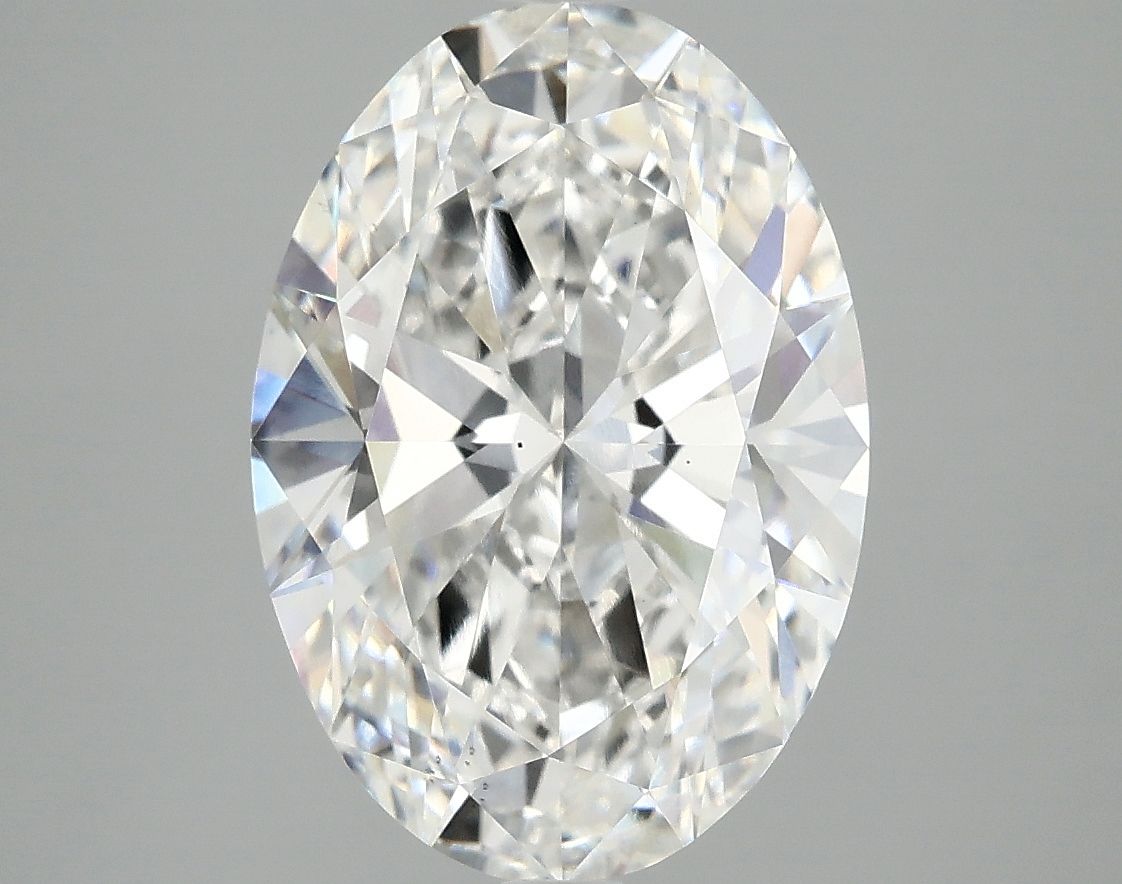 3.95 ct. oval Lab Grown Diamond front image