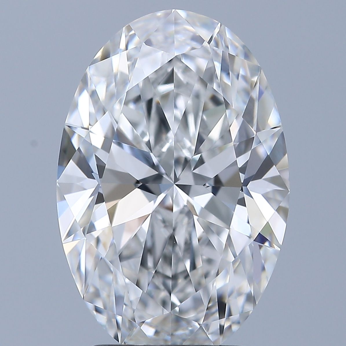 2.85 ct. oval Lab Grown Diamond front image