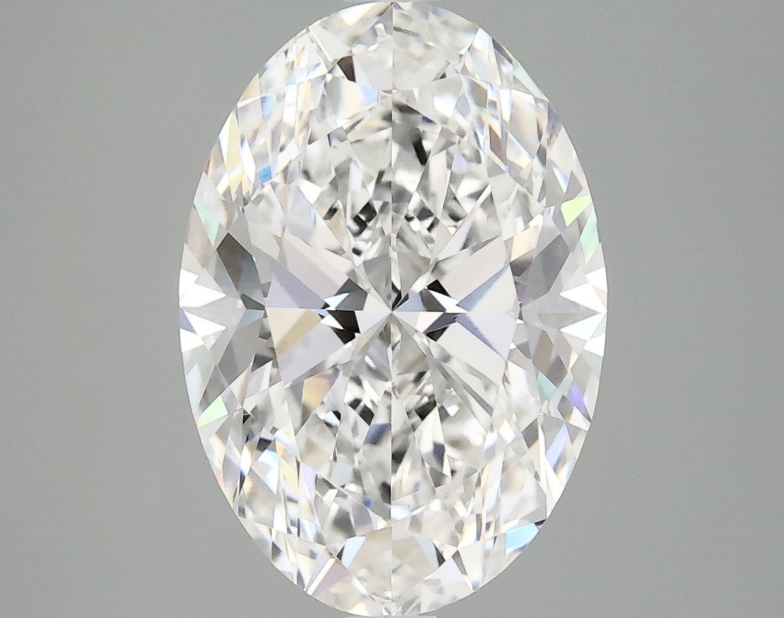 4.10 ct. oval Lab Grown Diamond front image