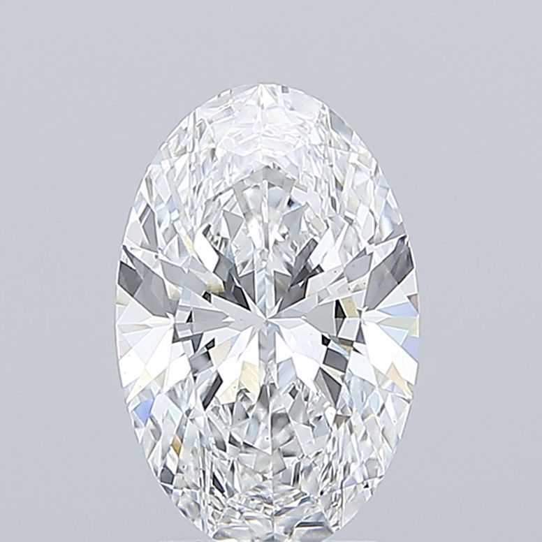 2.82 ct. oval Lab Grown Diamond front image