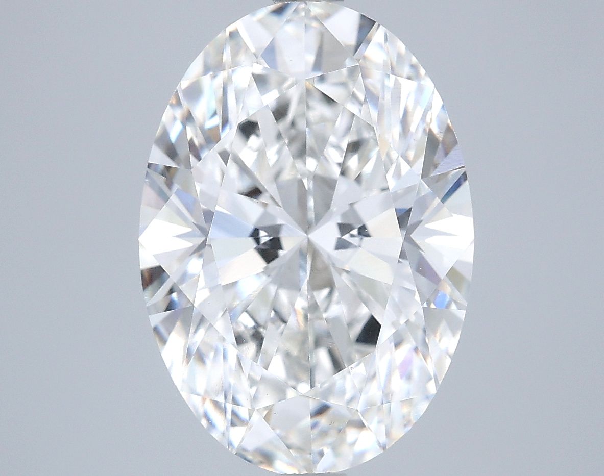 5.07 ct. oval Lab Grown Diamond front image