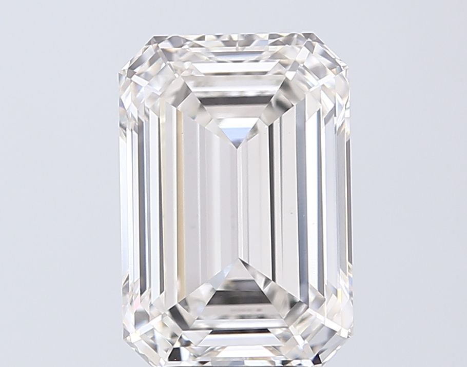 5.04 ct. emerald Lab Grown Diamond front image