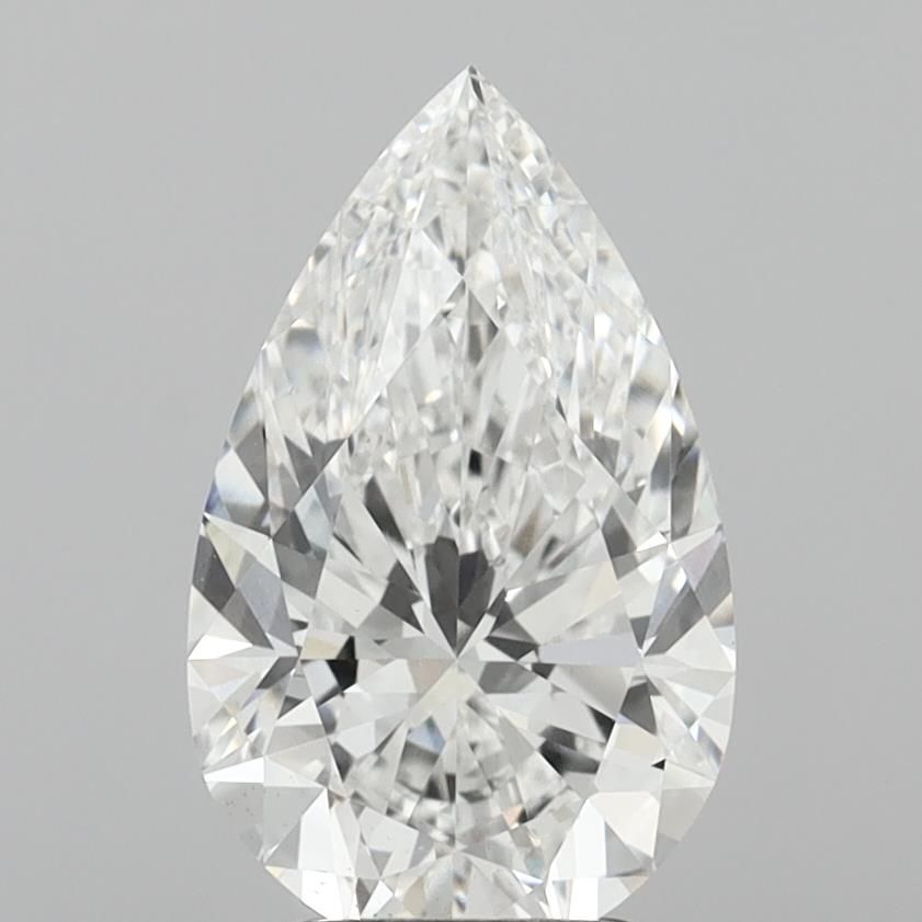 3.02 ct. pear Lab Grown Diamond front image