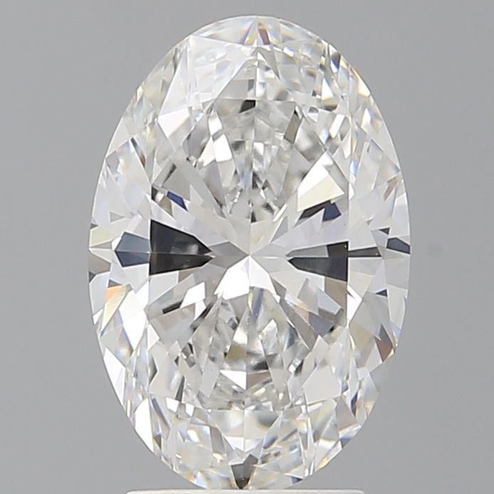 3.01 ct. oval Lab Grown Diamond front image