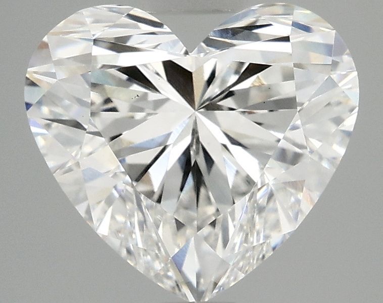 3.09 carat f VS1 EX Cut IGI heart diamond