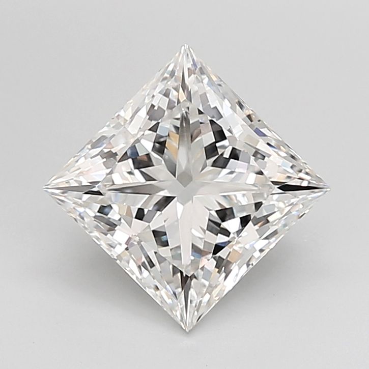 3.04 ct. princess Lab Grown Diamond front image