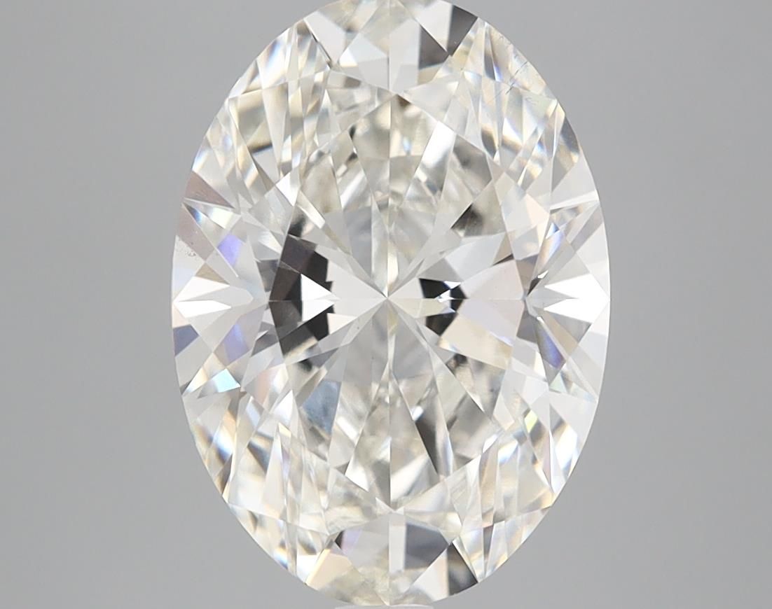 3.58 ct. oval Lab Grown Diamond front image
