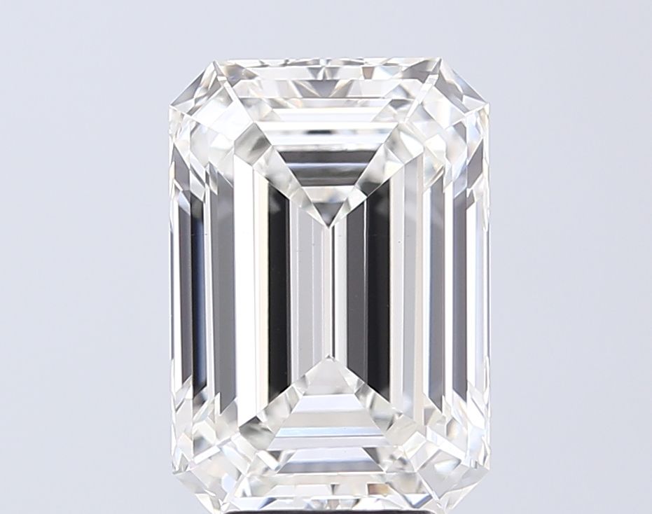 5.03 ct. emerald Lab Grown Diamond front image