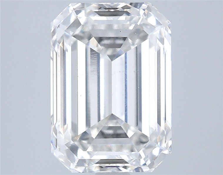 3.78 ct. emerald Lab Grown Diamond front image