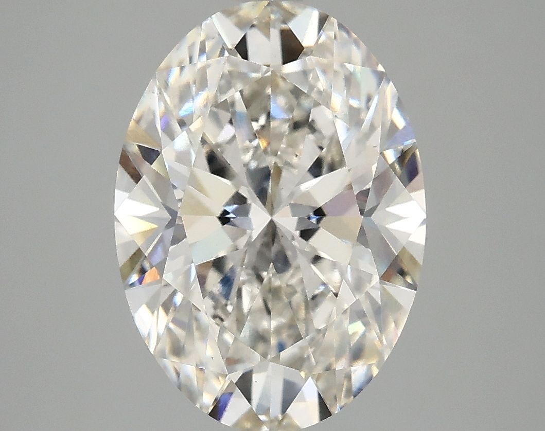 4.06 ct. oval Lab Grown Diamond front image