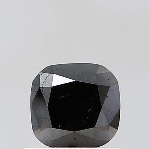 0.86 Carat Cushion brilliant Diamond Black VS2