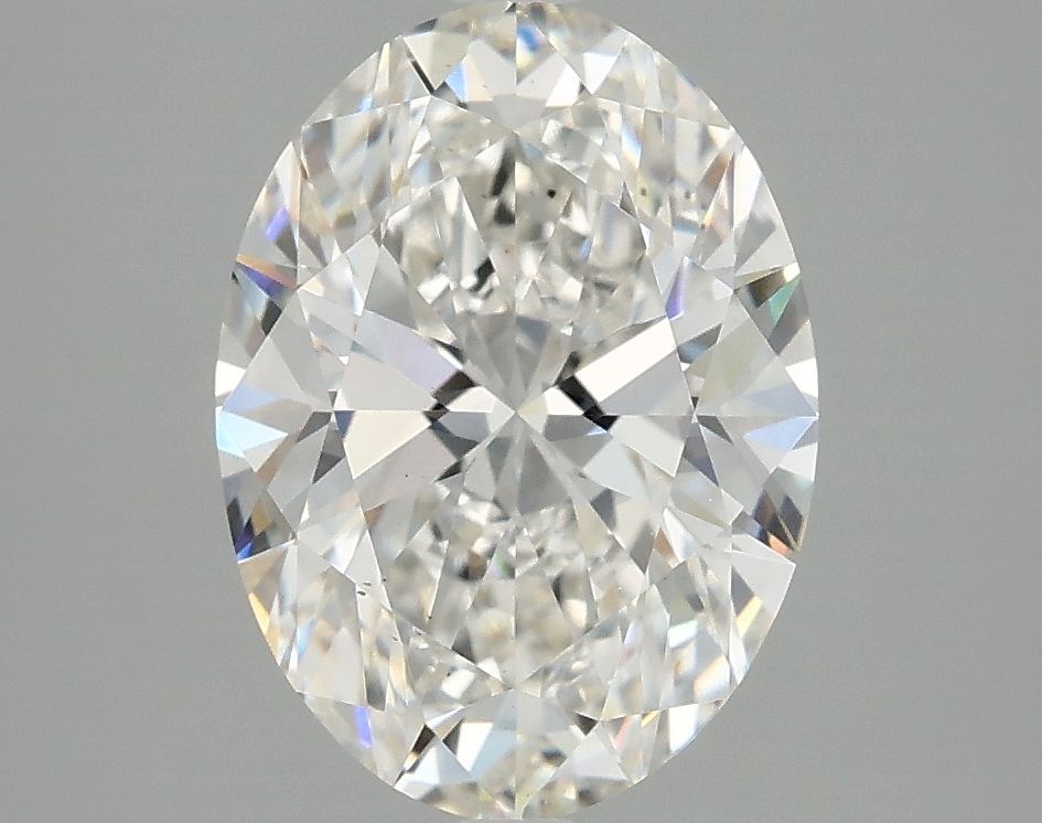 3.01 ct. oval Lab Grown Diamond front image
