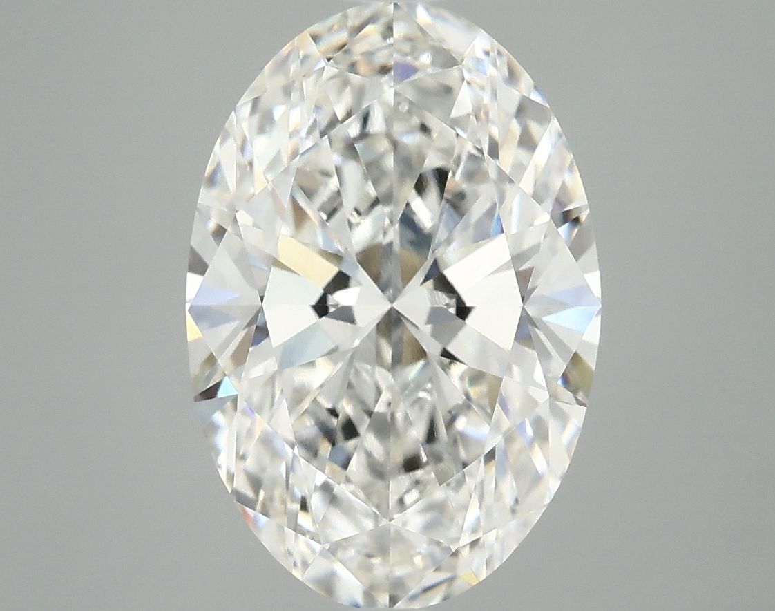 3.91 ct. oval Lab Grown Diamond front image