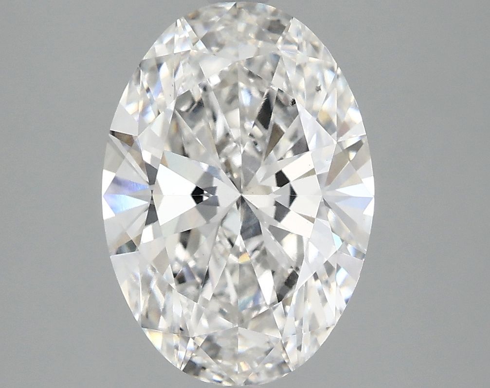 3.02 ct. oval Lab Grown Diamond front image
