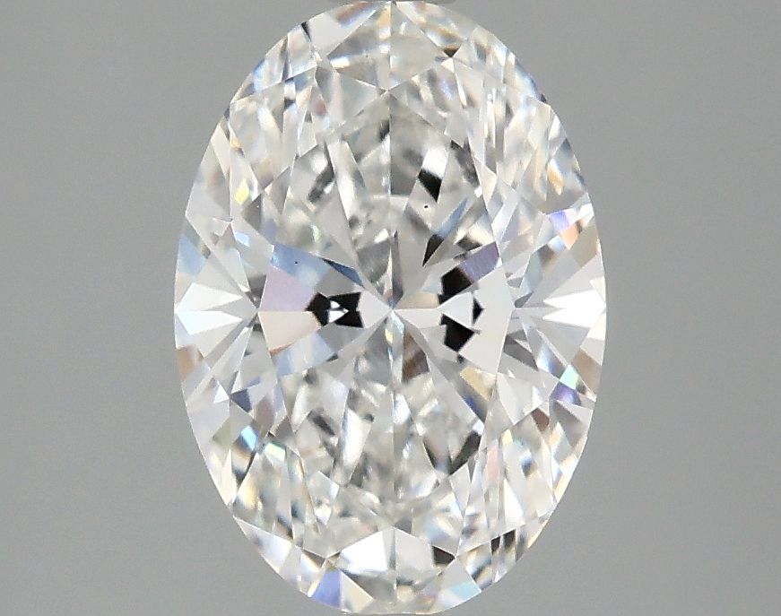 2.08 ct. oval Lab Grown Diamond front image