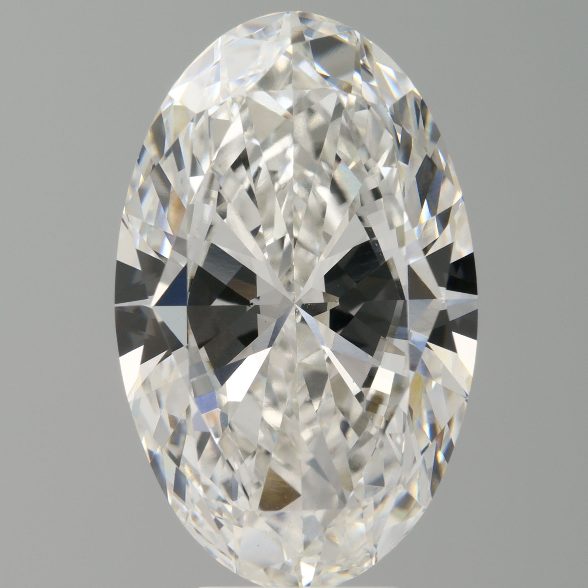 7.02 ct. oval Lab Grown Diamond front image