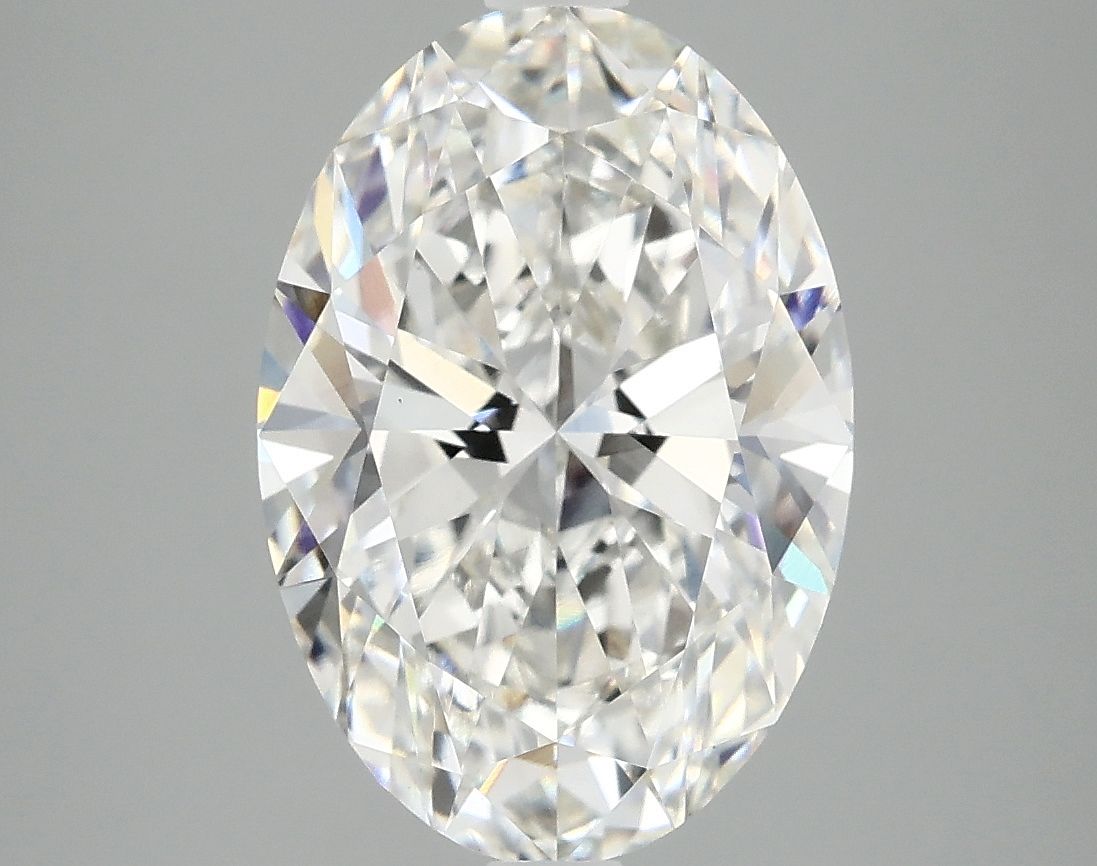 4.06 ct. oval Lab Grown Diamond front image