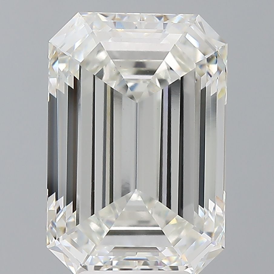 6.59 ct. emerald Lab Grown Diamond front image
