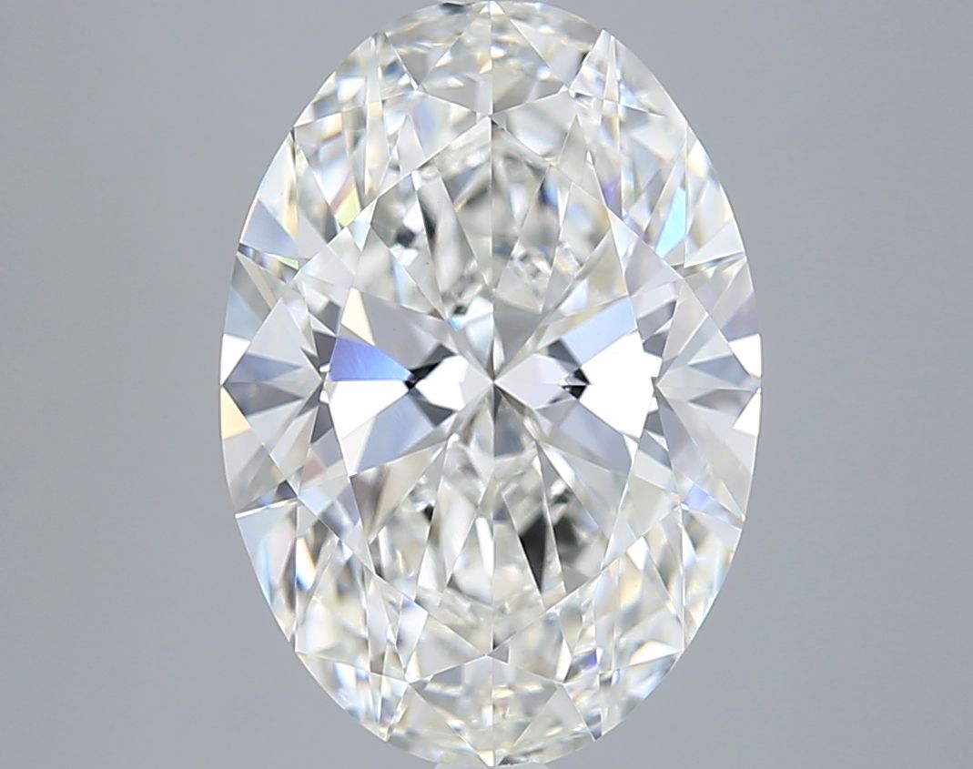 5.05 ct. oval Lab Grown Diamond front image