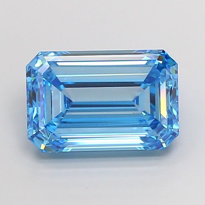 5.02 ct. emerald Lab Grown Diamond front image