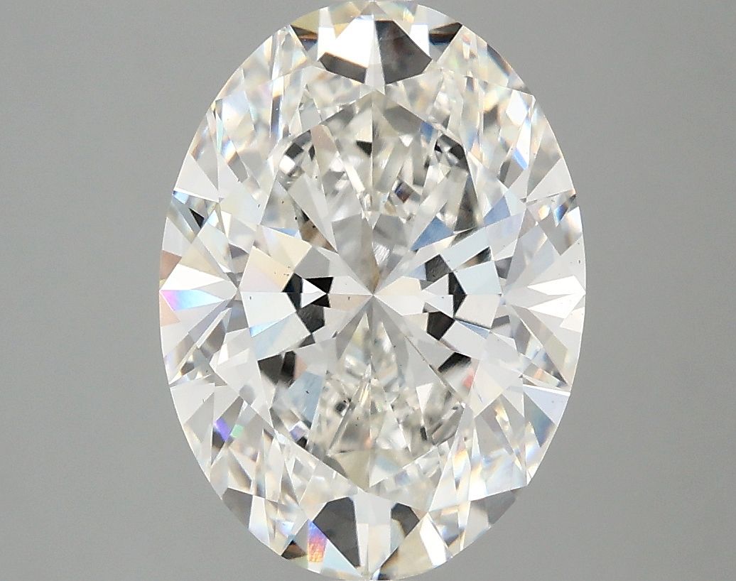 3.85 ct. oval Lab Grown Diamond front image
